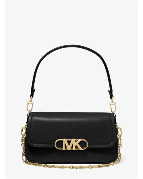 parker medium leather shoulder bag michael kors|parker medium leather shoulder bag.